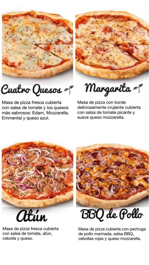 Pizzas Vegetarianas